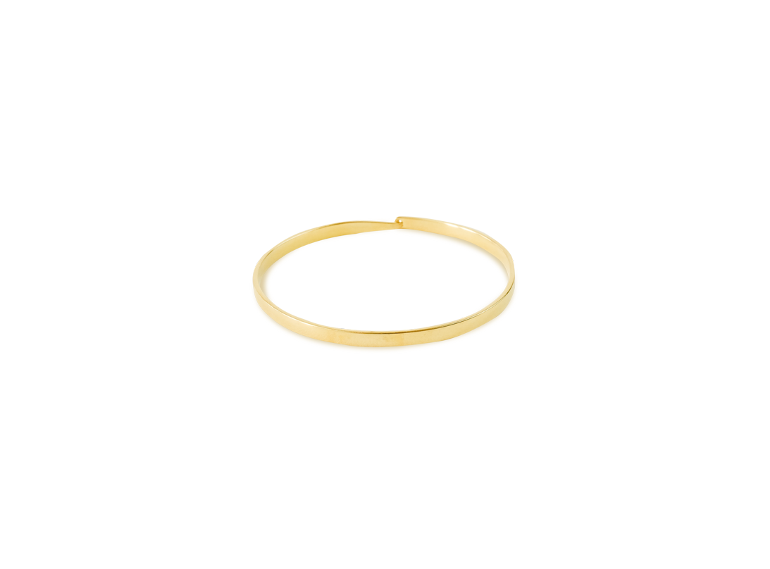 Current bracelet gold  slide