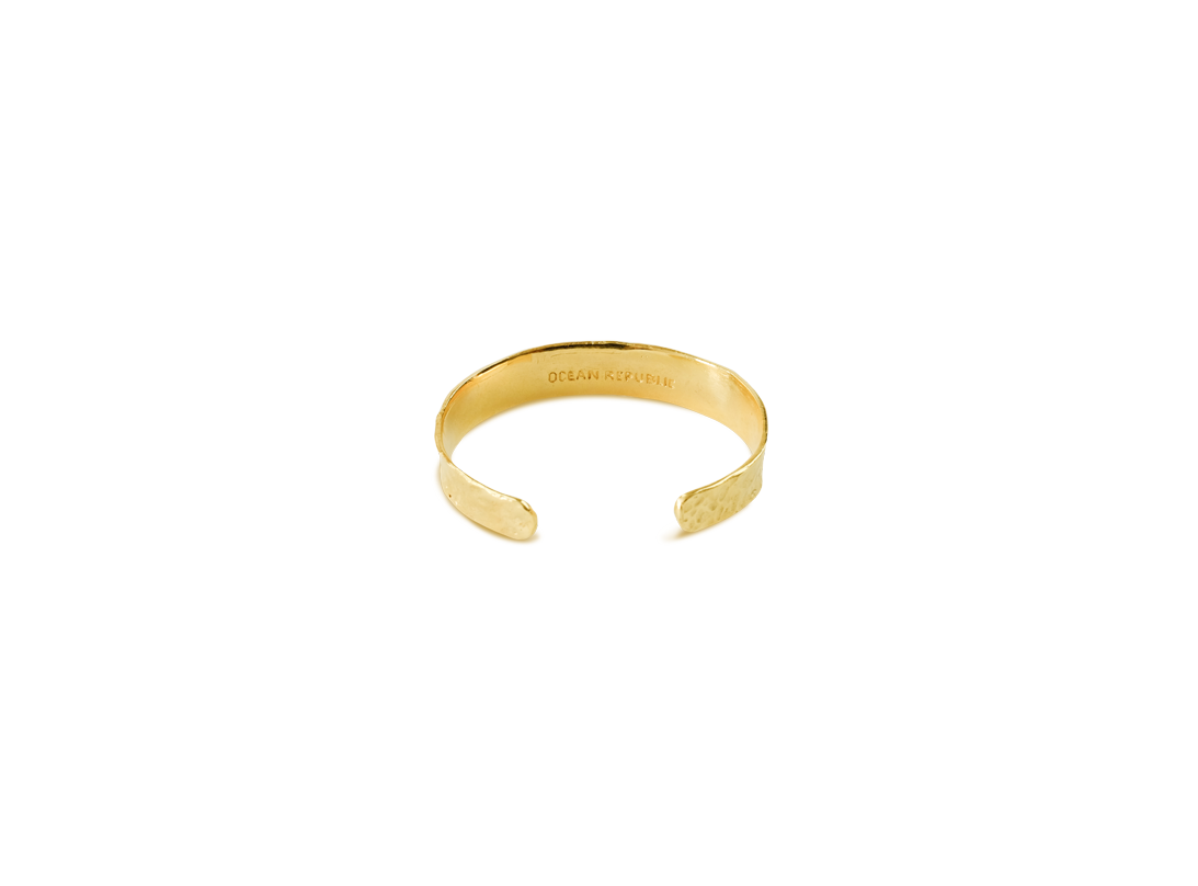 lava bracelet gold slide
